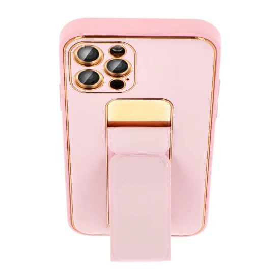 Tel Protect Leather Back Case with Kickstand для Samsung Galaxy A53 5G A536 - Розовый - чехол-накладка из искусственной кожи со стендом / подставкой / бампер-крышка Tel Protect Leather Back Case with Kickstand для Samsung Galaxy A53 5G A536 - Розовый - чехол-накладка из искусственной кожи со стендом / подставкой / бампер-крышка