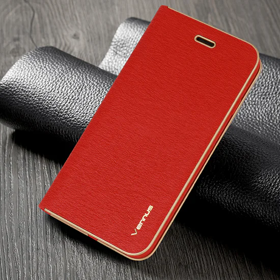 Vennus Luna Book Case для Samsung Galaxy A53 5G A536 - Красный - чехол-книжка с магнитом и стендом / подставкой Vennus Luna Book Case для Samsung Galaxy A53 5G A536 - Красный - чехол-книжка с магнитом и стендом / подставкой