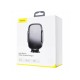 Baseus (WXHW03-01) Light Electric Gravity 15W Wireless QI Charger Car Holder - Чёрный - Универсальное крепление на панель / стекло / вентиляцию автомобиля с встроенной беспроводной зарядкой