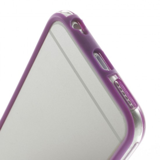 PC TPU Hybrid Bumper Case для Apple iPhone 6s 6 4.7 inch - Фиолетовый - силиконовый / пластиковый бампер