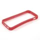Backless TPU Bumper Frame Case priekš Apple iPhone 5 / 5S - Sarkans - silikona sānu apvalks bampers Backless TPU Bumper Frame Case priekš Apple iPhone 5 / 5S - Sarkans - silikona sānu apvalks bampers