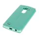RoarKorea Noble View priekš LG G4 H815 Wake/Sleep - Tirkīzs - sāniski atverams maciņš ar stendu un lodziņu (ādas maks, grāmatiņa, leather book wallet case cover stand) RoarKorea Noble View priekš LG G4 H815 Wake/Sleep - Tirkīzs - sāniski atverams maciņš ar stendu un lodziņu (ādas maks, grāmatiņa, leather book wallet case cover stand)