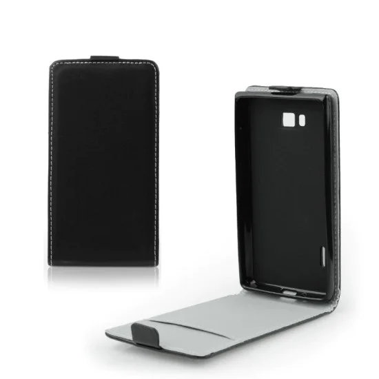 Forcell Flexi Slim Flip priekš HTC Desire 626 - Melns - vertikāli atverams maciņš (ādas telefona maks, leather book vertical flip case cover) Forcell Flexi Slim Flip priekš HTC Desire 626 - Melns - vertikāli atverams maciņš (ādas telefona maks, leather book vertical flip case cover)