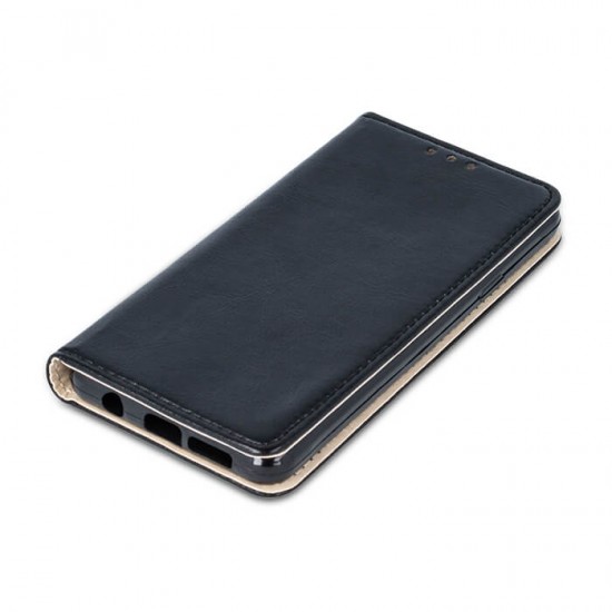 GreenGo Smart Modus Magnet book case priekš Apple iPhone 7 Plus / 8 Plus - Melns - sāniski atverams maciņš ar stendu (ādas maks, grāmatiņa, leather book wallet case cover stand)