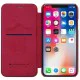 NILLKIN Qin Series Card Holder Leather Case для Apple iPhone X / XS - Красный - чехол-книжка (кожаный чехол книжка, leather book wallet case cover) NILLKIN Qin Series Card Holder Leather Case для Apple iPhone X / XS - Красный - чехол-книжка (кожаный чехол книжка, leather book wallet case cover)