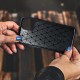 Simple Carbon TPU Back Phone Case для Huawei Y7 (2017) - Чёрный - противоударная силиконовая накладка / бампер
