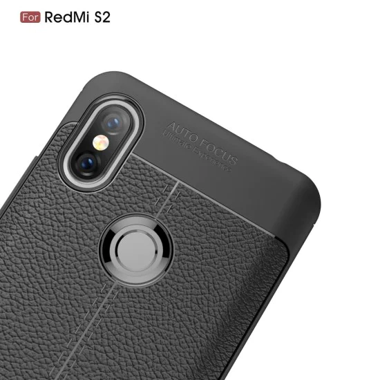 Litchi Skin PU Leather Coated TPU Mobile Phone Case для Xiaomi Redmi S2 - Melns - чехол крышка/накладка противоударная с имитацией кожи (бампер обложка, slim cover, bumper, back case) Litchi Skin PU Leather Coated TPU Mobile Phone Case для Xiaomi Redmi S2 - Melns - чехол крышка/накладка противоударная с имитацией кожи (бампер обложка, slim cover, bumper, back case)