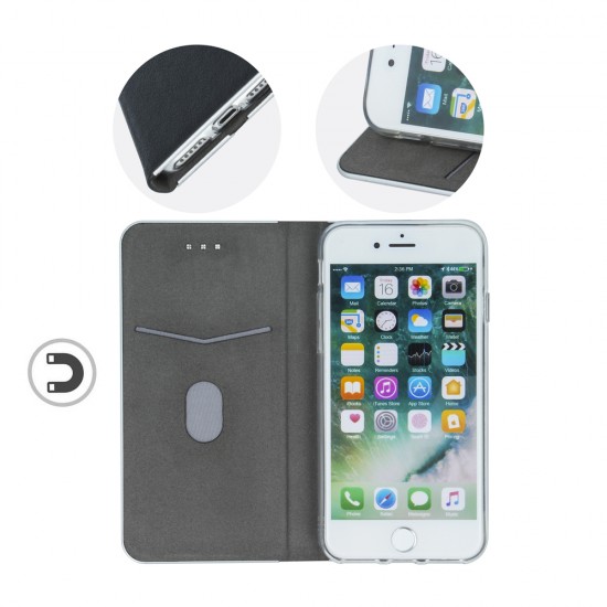 Smart Venus Book Case для Apple iPhone XR - Чёрный - чехол-книжка со стендом / подставкой (кожаный чехол книжка, leather book wallet case cover stand)