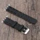 Soft Silicon Adjustable Watch Band priekš Apple Watch 42 / 44 / 45 mm / Ultra 49 mm - Melns - silikona siksniņas (jostas) priekš pulksteņiem Soft Silicon Adjustable Watch Band priekš Apple Watch 42 / 44 / 45 mm / Ultra 49 mm - Melns - silikona siksniņas (jostas) priekš pulksteņiem