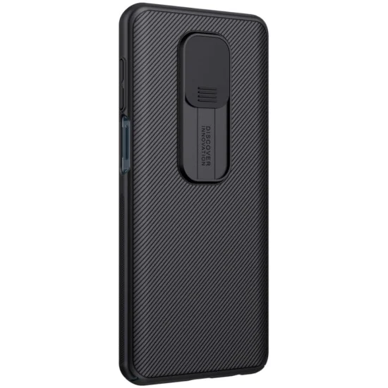 Nillkin CamShield Slide Camera Back Hard Case Cover priekš Xiaomi Redmi Note 9 Pro - Melns - plastikas aizmugures apvalks / bampers ar kameras aizsargmehānismu Nillkin CamShield Slide Camera Back Hard Case Cover priekš Xiaomi Redmi Note 9 Pro - Melns - plastikas aizmugures apvalks / bampers ar kameras aizsargmehānismu