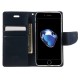 Mercury Bravo Flip Case для Samsung Galaxy Note 20 N980 - Синий - чехол-книжка со стендом / подставкой (кожаный чехол книжка, leather book wallet cover stand)
