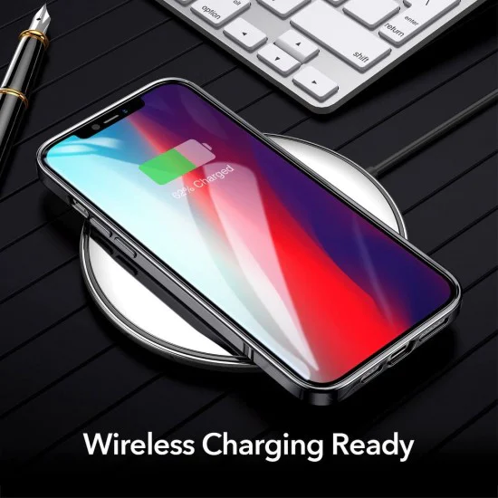 ESR Halo Back Case для Apple iPhone 12 / 12 Pro - Золотистый - силиконовая накладка / бампер-крышка ESR Halo Back Case для Apple iPhone 12 / 12 Pro - Золотистый - силиконовая накладка / бампер-крышка