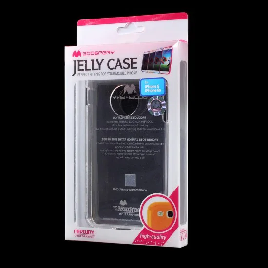 Mercury Jelly Clear для Apple iPhone 12 / 12 Pro - Прозрачный - силиконовый чехол-накладка / бампер-крышка Mercury Jelly Clear для Apple iPhone 12 / 12 Pro - Прозрачный - силиконовый чехол-накладка / бампер-крышка