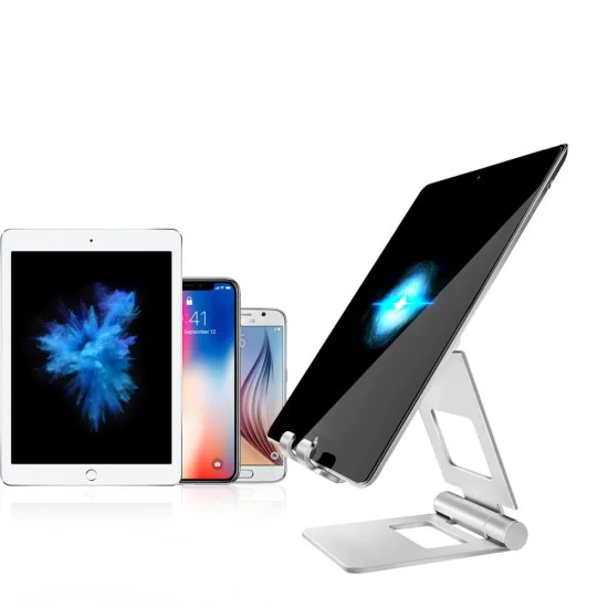 Tech-Protect Z10 Universal Stand Holder for Phone / Tablet 12 inch - Серебристый - Универсальная подставка / держатель на стол для телефона / планшета Tech-Protect Z10 Universal Stand Holder for Phone / Tablet 12 inch - Серебристый - Универсальная подставка / держатель на стол для телефона / планшета