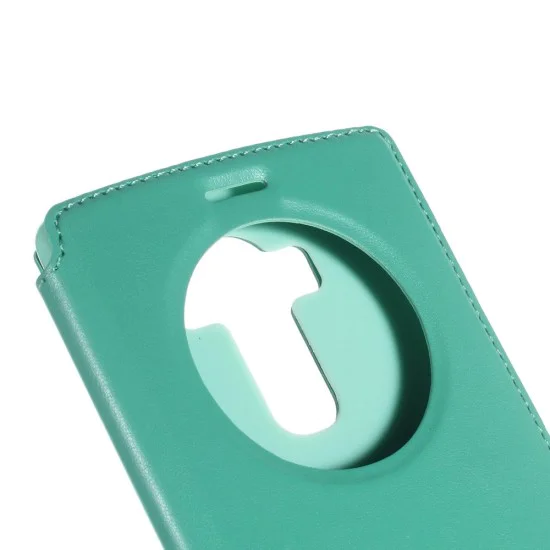 RoarKorea Noble View priekš LG G4 H815 Wake/Sleep - Tirkīzs - sāniski atverams maciņš ar stendu un lodziņu (ādas maks, grāmatiņa, leather book wallet case cover stand) RoarKorea Noble View priekš LG G4 H815 Wake/Sleep - Tirkīzs - sāniski atverams maciņš ar stendu un lodziņu (ādas maks, grāmatiņa, leather book wallet case cover stand)