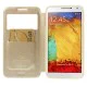 RoarKorea Noble View Samsung Galaxy Note 2 N7100 / N7105 - Золотой - чехол-книжка с окошком и стендом / подставкой (кожаный чехол книжка, leather book wallet case cover stand) RoarKorea Noble View Samsung Galaxy Note 2 N7100 / N7105 - Золотой - чехол-книжка с окошком и стендом / подставкой (кожаный чехол книжка, leather book wallet case cover stand)