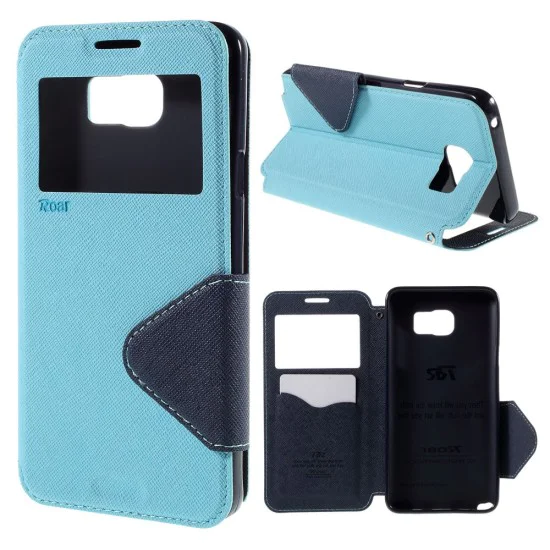 RoarKorea Fancy Diary View Samsung Galaxy Note 3 Neo N7500 / N7505 - Gaiši Zils - sāniski atverams maciņš ar stendu un lodziņu (ādas maks, grāmatiņa, leather book wallet case cover stand) RoarKorea Fancy Diary View Samsung Galaxy Note 3 Neo N7500 / N7505 - Gaiši Zils - sāniski atverams maciņš ar stendu un lodziņu (ādas maks, grāmatiņa, leather book wallet case cover stand)