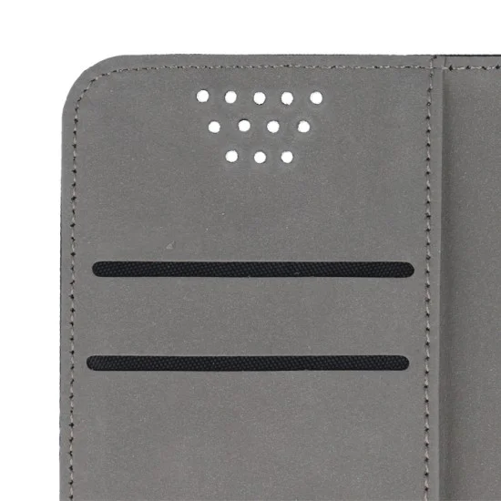 GreenGo Universal Smart Modus priekš telefoniem ar ekrānu izmēru 4.0 - 4.5 inch (66 x 131 mm) - Melns - universāls sāniski atverams maciņš ar stendu (ādas maks, grāmatiņa, leather book wallet case cover stand) GreenGo Universal Smart Modus priekš telefoniem ar ekrānu izmēru 4.0 - 4.5 inch (66 x 131 mm) - Melns - universāls sāniski atverams maciņš ar stendu (ādas maks, grāmatiņa, leather book wallet case cover stand)