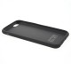 RoarKorea All Day Colorful Jelly Case priekš LG X Screen K500n - Melns - matēts silikona apvalks (bampers, vāciņš, slim TPU silicone cover shell, bumper)