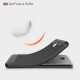 Carbon Fiber Brushed TPU Back Phone Case for Asus Zenfone 4 Selfie ZD553KL - Black - противоударная силиконовая накладка / бампер (крышка чехол, shell cover, bumper)