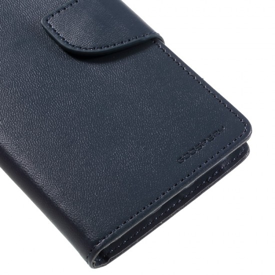 Mercury Bravo Flip Case для Xiaomi Redmi 4A - Синий - чехол-книжка со стендом / подставкой (кожаный чехол книжка, leather book wallet cover stand)