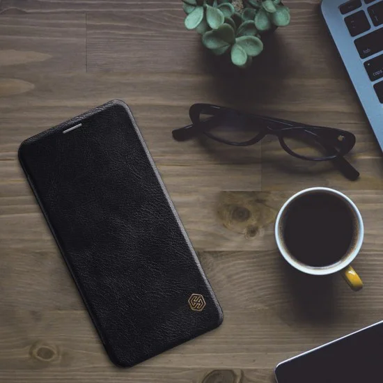 NILLKIN Qin Series Card Holder Leather Flip Case priekš Xiaomi Mi A2 Lite / Redmi 6 Pro - Черный - чехол-книжка (кожаный чехол книжка, leather book wallet case cover) NILLKIN Qin Series Card Holder Leather Flip Case priekš Xiaomi Mi A2 Lite / Redmi 6 Pro - Черный - чехол-книжка (кожаный чехол книжка, leather book wallet case cover)