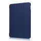 Tri-fold Stand PU Smart Auto Wake/Sleep Leather Case priekš Apple iPad 9.7 2017 / 2018 - Tumši Zils - sāniski atverams maciņš ar stendu Tri-fold Stand PU Smart Auto Wake/Sleep Leather Case priekš Apple iPad 9.7 2017 / 2018 - Tumši Zils - sāniski atverams maciņš ar stendu