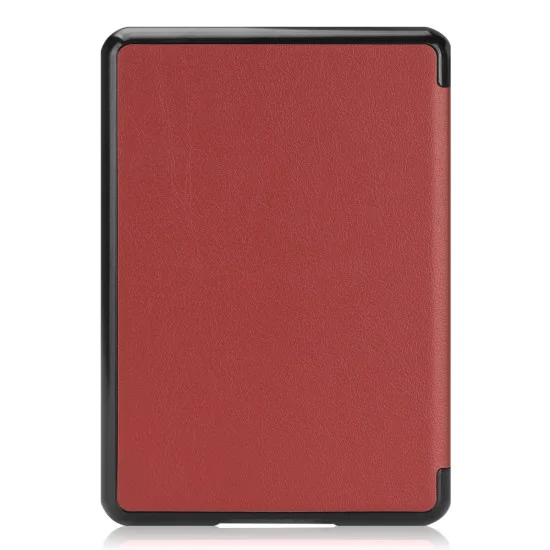 PU Leather Flip Case Smart Auto Wake/Sleep для Amazon Kindle Paperwhite 4 (2018) - Бордовый - чехол-книжка со стендом / подставкой PU Leather Flip Case Smart Auto Wake/Sleep для Amazon Kindle Paperwhite 4 (2018) - Бордовый - чехол-книжка со стендом / подставкой