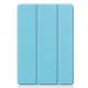 Tri-fold Stand PU Smart Auto Wake/Sleep Leather Case для Apple iPad 10.2 (2019 / 2020 / 2021) - Голубой - чехол-книжка со стендом / подставкой Tri-fold Stand PU Smart Auto Wake/Sleep Leather Case для Apple iPad 10.2 (2019 / 2020 / 2021) - Голубой - чехол-книжка со стендом / подставкой