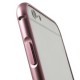 Hippocampal Buckle Metal Bumper Case для Apple iPhone 6 / 6S - Pink - алюминиевый / металлический бампер