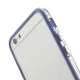 PC TPU Hybrid Bumper Case priekš Apple iPhone 6s 6 4.7 inch - Deep Blue - silikona / plastmasas sānu apvalks bampers PC TPU Hybrid Bumper Case priekš Apple iPhone 6s 6 4.7 inch - Deep Blue - silikona / plastmasas sānu apvalks bampers