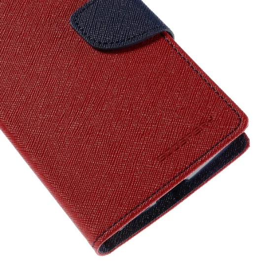 MERCURY GOOSPERY PU Leather Wallet Cover for LG G4 Beat / G4S H735 - Red - sāniski atverams maciņš ar stendu (ādas maks, grāmatiņa, leather book wallet case cover stand) MERCURY GOOSPERY PU Leather Wallet Cover for LG G4 Beat / G4S H735 - Red - sāniski atverams maciņš ar stendu (ādas maks, grāmatiņa, leather book wallet case cover stand)