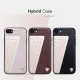 NILLKIN Hybrid Case with Crocodile Leather для Apple iPhone 7 / 8 / SE2 (2020) / SE3 (2022) - Черный - кожаная накладка / бампер-крышка NILLKIN Hybrid Case with Crocodile Leather для Apple iPhone 7 / 8 / SE2 (2020) / SE3 (2022) - Черный - кожаная накладка / бампер-крышка