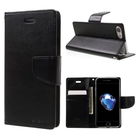 Mercury Bravo Flip Case для Sony Xperia XA F3111 / F3112 - Чёрный - чехол-книжка со стендом / подставкой (кожаный чехол книжка, leather book wallet cover stand) Mercury Bravo Flip Case для Sony Xperia XA F3111 / F3112 - Чёрный - чехол-книжка со стендом / подставкой (кожаный чехол книжка, leather book wallet cover stand)