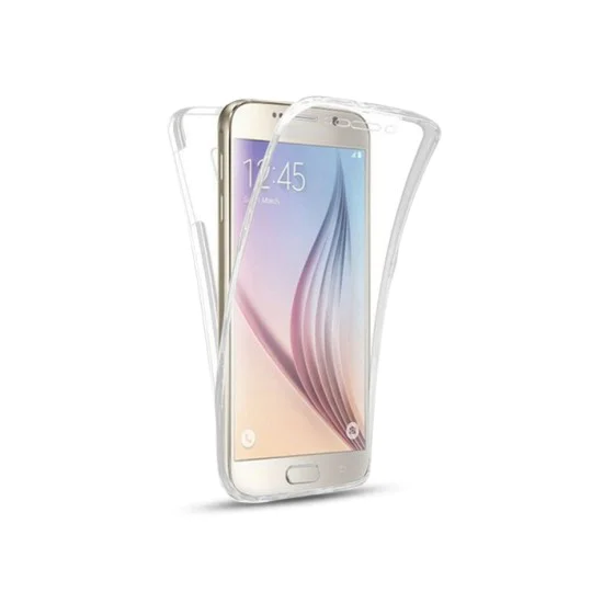 Full Body Case priekš Samsung Galaxy A3 (2017) A320 - Caurspīdīgs - divpusējās silikona aizmugures apvalks (bampers, vāciņš, slim TPU silicone case cover, bumper) Full Body Case priekš Samsung Galaxy A3 (2017) A320 - Caurspīdīgs - divpusējās silikona aizmugures apvalks (bampers, vāciņš, slim TPU silicone case cover, bumper)