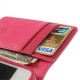 Mercury Goospery Sonata Diary для Apple iPhone 4 / 4S - Розовый - чехол-книжка с стендом / подставкой (эко кожаный чехол книжка, PU leather book wallet case cover stand)
