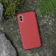 Forever Bioio Organic Back Case priekš Apple iPhone XR - Sarkans - matēts silikona aizmugures apvalks / vāciņš no bioloģiski sadalītiem salmiem Forever Bioio Organic Back Case priekš Apple iPhone XR - Sarkans - matēts silikona aizmugures apvalks / vāciņš no bioloģiski sadalītiem salmiem