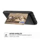 Leather Coated TPU Back Case with Card Holder Built-in Magnetic Sheet для Apple iPhone 12 / 12 Pro - Чёрный - силиконовая накладка с кармашком-подставкой и встроеным магнитом / бампер-крышка Leather Coated TPU Back Case with Card Holder Built-in Magnetic Sheet для Apple iPhone 12 / 12 Pro - Чёрный - силиконовая накладка с кармашком-подставкой и встроеным магнитом / бампер-крышка