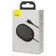 Baseus (WXQJ-01) Universal 15W Light Magnetic Wireless Qi Charger QC 3.0 with MagSafe - Чёрный - магнитная беспроводная зарядка / подставка Baseus (WXQJ-01) Universal 15W Light Magnetic Wireless Qi Charger QC 3.0 with MagSafe - Чёрный - магнитная беспроводная зарядка / подставка