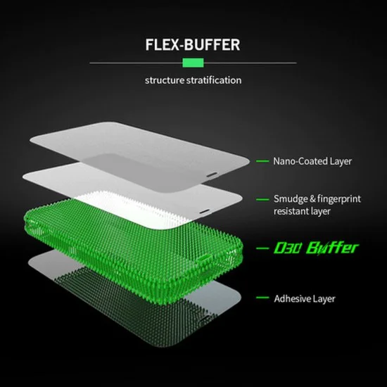 Bestsuit 5D Flex-Buffer Hybrid Antibacterial Tempered Glass для Apple iPhone 11 Pro Max / XS Max - гибридное антибактериальное защитное стекло / антиударная плёнка Bestsuit 5D Flex-Buffer Hybrid Antibacterial Tempered Glass для Apple iPhone 11 Pro Max / XS Max - гибридное антибактериальное защитное стекло / антиударная плёнка