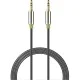 Devia 3-pin Ipure 3.5mm Male to 3.5mm Male Stereo Aux Audio cable (length: 1M) - Чёрный - аудио провод кабель Devia 3-pin Ipure 3.5mm Male to 3.5mm Male Stereo Aux Audio cable (length: 1M) - Чёрный - аудио провод кабель