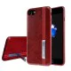 NILLKIN Phenom Case для Apple iPhone 7 / 8 / SE2 (2020) / SE3 (2022) - Красный - кожаная накладка / бампер-крышка NILLKIN Phenom Case для Apple iPhone 7 / 8 / SE2 (2020) / SE3 (2022) - Красный - кожаная накладка / бампер-крышка