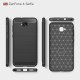Carbon Fiber Brushed TPU Back Phone Case for Asus Zenfone 4 Selfie ZD553KL - Black - противоударная силиконовая накладка / бампер (крышка чехол, shell cover, bumper)