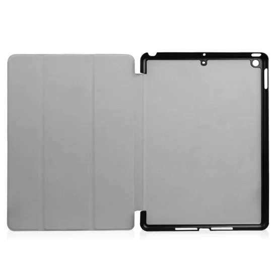 Tri-fold Stand PU Smart Auto Wake/Sleep Leather Case для Apple iPad 10.2 (2019 / 2020 / 2021) - Голубой - чехол-книжка со стендом / подставкой Tri-fold Stand PU Smart Auto Wake/Sleep Leather Case для Apple iPad 10.2 (2019 / 2020 / 2021) - Голубой - чехол-книжка со стендом / подставкой