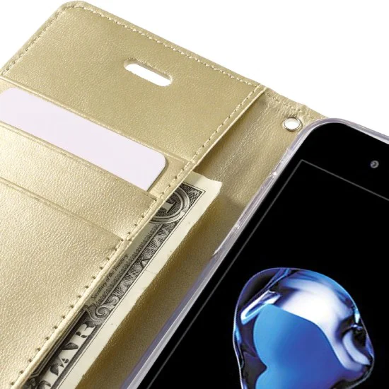 Mercury Bravo Flip Case для Apple iPhone 11 - Золотистый - чехол-книжка со стендом / подставкой Mercury Bravo Flip Case для Apple iPhone 11 - Золотистый - чехол-книжка со стендом / подставкой