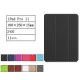 Tri-fold Stand PU Leather Smart Case priekš Apple iPad Pro 11 (2020 / 2021) - Melns - sāniski atverams maciņš ar stendu Tri-fold Stand PU Leather Smart Case priekš Apple iPad Pro 11 (2020 / 2021) - Melns - sāniski atverams maciņš ar stendu
