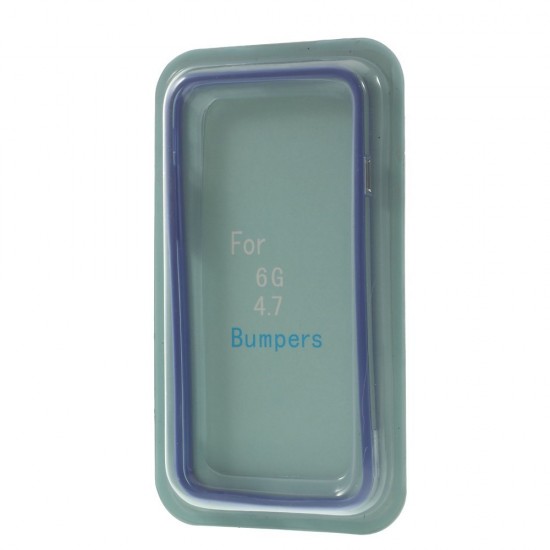 PC TPU Hybrid Bumper Case для Apple iPhone 6s 6 4.7 inch - Deep Blue - силиконовый / пластиковый бампер