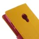 Mercury GOOSPERY Fancy Diary Stand Leather Wallet Magnetic Cover for Asus Zenfone 5 A500CG / A501CG - Rose / Yellow - чехол-книжка со стендом / подставкой (кожаный чехол, book wallet cover stand) Mercury GOOSPERY Fancy Diary Stand Leather Wallet Magnetic Cover for Asus Zenfone 5 A500CG / A501CG - Rose / Yellow - чехол-книжка со стендом / подставкой (кожаный чехол, book wallet cover stand)